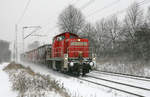 So muss ein Winter aussehen !
294 669 mit einer Übergabe am 7. Dezember 2012 in Leverkusen-Alkenrath.