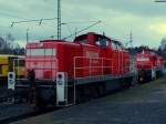 Heute am 05.12.2009 in Stolberg Hbf zu sehen,294 856-0, 294 657-4 und 294 720-8.