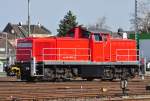 294 669-7 bei Rangierarbeiten im Bahnhofsgelnde Euskirchen - 25.03.2010