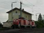 Hier ist in Mangolding die 294 797 -6 und die 363 819 -4 am 30.04.2010 .Bild 1