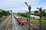 Abfahrt. Abfahrt für 298 336-9 mit dem Kaffeezug in Berlin Neukölln.

Berlin 21.07.2023