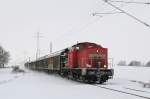 298 302 am 27.12.2010 auf dem Weg nach Schwedt in Landin (Uckermark)