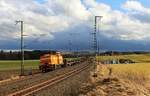 Am 05.04.18 war das Wetter sehr wechselhaft mit Regen und Sonne.