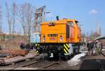 Blick auf 106 145-6  Ruth 15  (BR 346) des Verein Eisenbahnmuseum Bayerischer Bahnhof zu Leipzig e.V. Ausgestellt zu den 21. Leipziger Eisenbahntagen im Eisenbahnmuseum Leipzig-Plagwitz. [24.3.2018 | 11:25 Uhr]