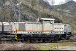 Bei einer Radtour von Wernigerode nach Stolberg (Harz) fiel diese Werkslok am Kalkwerk Kaltes Tal bei Elbingerode (Harz) auf.