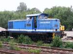 Ehemalige V 60 der DDR-Reichsbahn im Bahnhof Essen-Altenessen am 30.