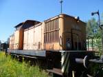 106 658-8 der Dresdner Verkehrsbetriebe sah man am 20.08.11 in Chemnitz- Hilbersdorf zum Heizhausfest.