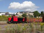 9880 3346 603-4 D-EBS steht am 04.09.13 in Plauen/V. oberer Bahnhof.