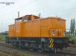 346 756-0 am 05.07.2003 im Bahnhof Freiberg / Sachsen.