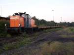 360 608-4 der Bocholter Eisenbahn Gesellschaft in Wanne-Eickel Gbf (Alte Ablade) am 19.09.2008.