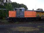 360 608-4 der Bocholter Eisenbahn Gesellschaft in Wanne-Eickel Gbf (Alte Ablade) am 19.09.2008.