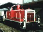 360 308-1 auf Osnabrck Hauptbahnhof am 14-4-1993.