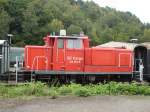 360 583-9 DB Cargo Eisenbahnmuseum Bochum-Dalhausen August 2009 - Bahnvideos in Youtube - http://www.youtube.com/user/cortiferroviariamato/videos 