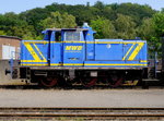 V 661 der Mittelweserbahn (98 80 3 360 749-8) im Museumsgelände Bochun-Dahlhausen (5.6.16).