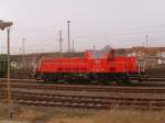 261 021 stand am 12.03.2011 in Stendal.