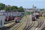 362 780-9 LEG - Leipziger Eisenbahnverkehrsgesellschaft mbH am BW Leipzig Süd auf dem Weg nach Delitzsch 24.07.2020