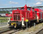 362 874 von RP Railsystems am 17.06.2022 beim Rangieren in Mühldorf