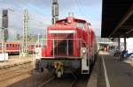 Rangierlok 362 536-5 hat am 27.10.06 um 16.10 Uhr im Bahnhof von Heilbronn eine Regionalbahn nach Osterburken bereitgestellt.