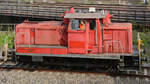 Die Rangierlokomotive 363 188-4 im April 2014 in Dresden.