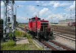 363 151 rangiert in Falkenberg/Elster.