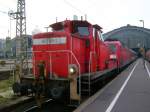 363 165 hat am 08.11.08 120 102 samt SBB-Wagenpark(!) in den Leipziger Hbf geschoben.