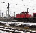 DB 363 151-2 in Grokorbetha Rbf; 21.01.2010