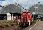 363 649-5 wartet am 16.9.10 in Karlsruhe auf neue Aufgaben