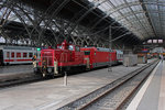 363 678-4, von der Railsystems RP, hat am 31.07.2016 ein IC in Leipzig bereitgestellt. Die Railsystem RP GmbH hat in Leipzig den Rangierverkehr übernommen.