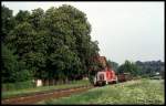 Am 19.5.1993 gab es noch Übergabe Güterzüge auf dem Haller Willem, KBS 402,  zwischen Osnabrück und Dissen.