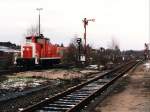 365 729-3 auf Bahnhof Gronau am 03-01-1995.