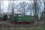 BR 3 439 (Deutz KG 275 B) kurz vor ihrer Rückfahrt nach Übergabe ihrer Hochbordwagen von Wilhelmshaven nach Sande.