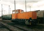 Ohne Beachtung stande 312 163 am 29.September 2007 abseits in der Einsatzstelle Berlin Schneweide whrend des Eisenbahnfestes.Die Mehrzahl der Besuchter richtete sich auf die ausgestellten Dampfloks.