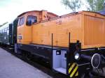 102 251 des VSE Schwarzenberg zog gemeinsam mit 102 131 den Pendelzug der Schwarzenberger Eisenbahntage