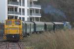 V3 der Hespertalbahn am 14.12.14 in Essen-Kupferdreh.