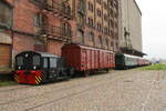 K 5743 (BMAG 10478) der Magdeburger Eisenbahnfreunde, am 06.05.2023 beim Familienfest im Wissenschaftshafen Magdeburg.