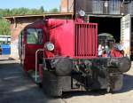 Die Kf 323 462-2 war bei den 3. Verkehrshistorische Tage in Gera zusehen. Foto 28.09.13  