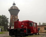 Die Köf 323 462-2 war bei 4. Verkehrshistorische Tage in Gera zusehn. Foto 13.9.14