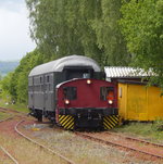 Als  Kurswagen  wurde ein Wagen aus dem Sonderzug geliehen, mit der die Kö 323 479 nach Werlaburgdorf fuhr.