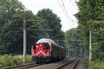 Rheingold-Zug Betriebsgesellschaft 332 RL 218 // Köln; Aufgenommen im äußeren Grüngürtel an der KFBE. // 13. September 2015
