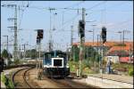 Diese ozean Beige Kf berraschte uns am 21.08.2010 im Hbf von Nrnberg als sie die Sonderzug Garnitur von 50 3051 wieder herauszog