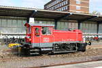 DB Cargo 335 152-5 am 28.04.18 in Trier Hbf vom Bahnsteig aus fotografiert