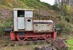 Deutz (46476) Typ OMZ 122 R als Denkmallok beim Steinbruch (Basalt AG) in Schmelz - Michelbach am 03.11.2023
Bahnstrecke 3274