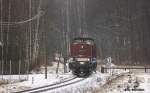 199 872 mit einer Schneeschleuder am 21.01.2012 in Wernigerode Hasserode.