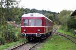 Chiemgauer Lokalbahn VT 103 am 11.10.2009 in Amerang