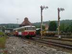 Am 09.08.13 gab es bei der Schwbischen Alb Bahn einen Fahrtag.