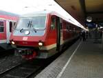 historische Aufnahme von dem 610.002, fotografiert am 18.02.2011 im Bahnhof Nürnberg