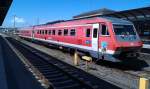 VT 610 / BR 610  Pendolino  steht am 28.04.2012 in Hof Hbf abgestellt.