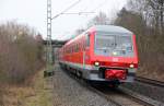 610 511 DB Regio in Michelau auf dem Weg von Hof ins DB Museum Koblenz, dort soll der VT dann fr Sonderfahrten eingesetzt werden.