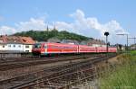 610 013 (95 80 0610 013-4 D-DB) + 002 (95 80 0610 002-7 D-DB) als RE3696 am 09.06.2013 in Schwandorf