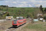 611 031-6 als IRE 3210 (Ulm Hbf - Neustadt(Schwarzw)) bei Hausen vor Wald 10.4.17